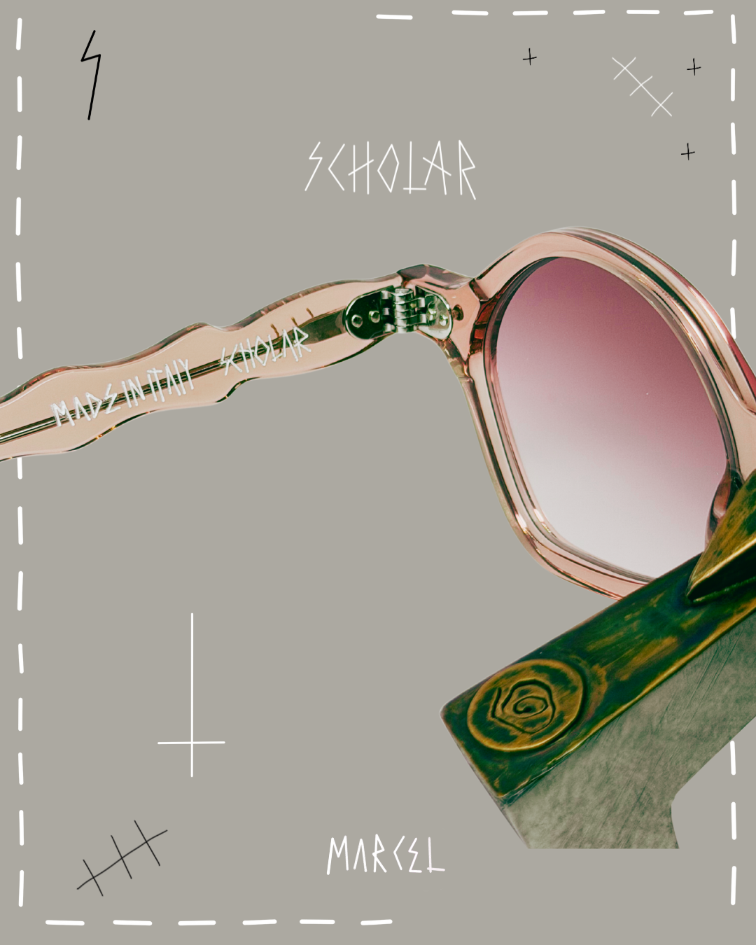 SCHOLAR CRISTALLO ROSATO | Édition d’Artiste