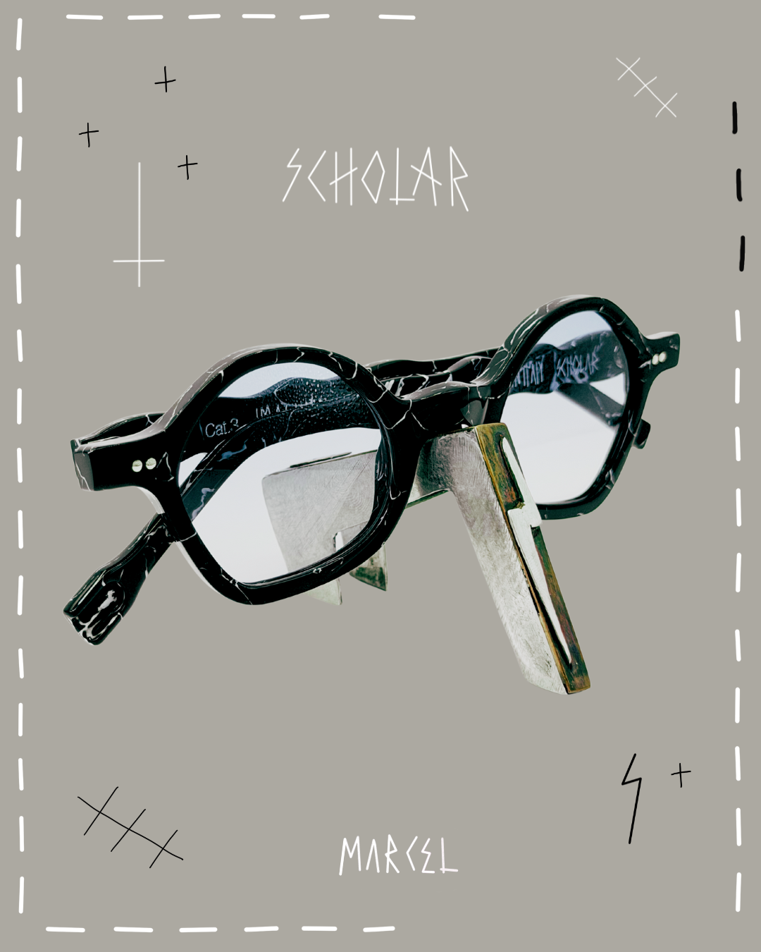 SCHOLAR NERO MARMO | Édition d’Artiste