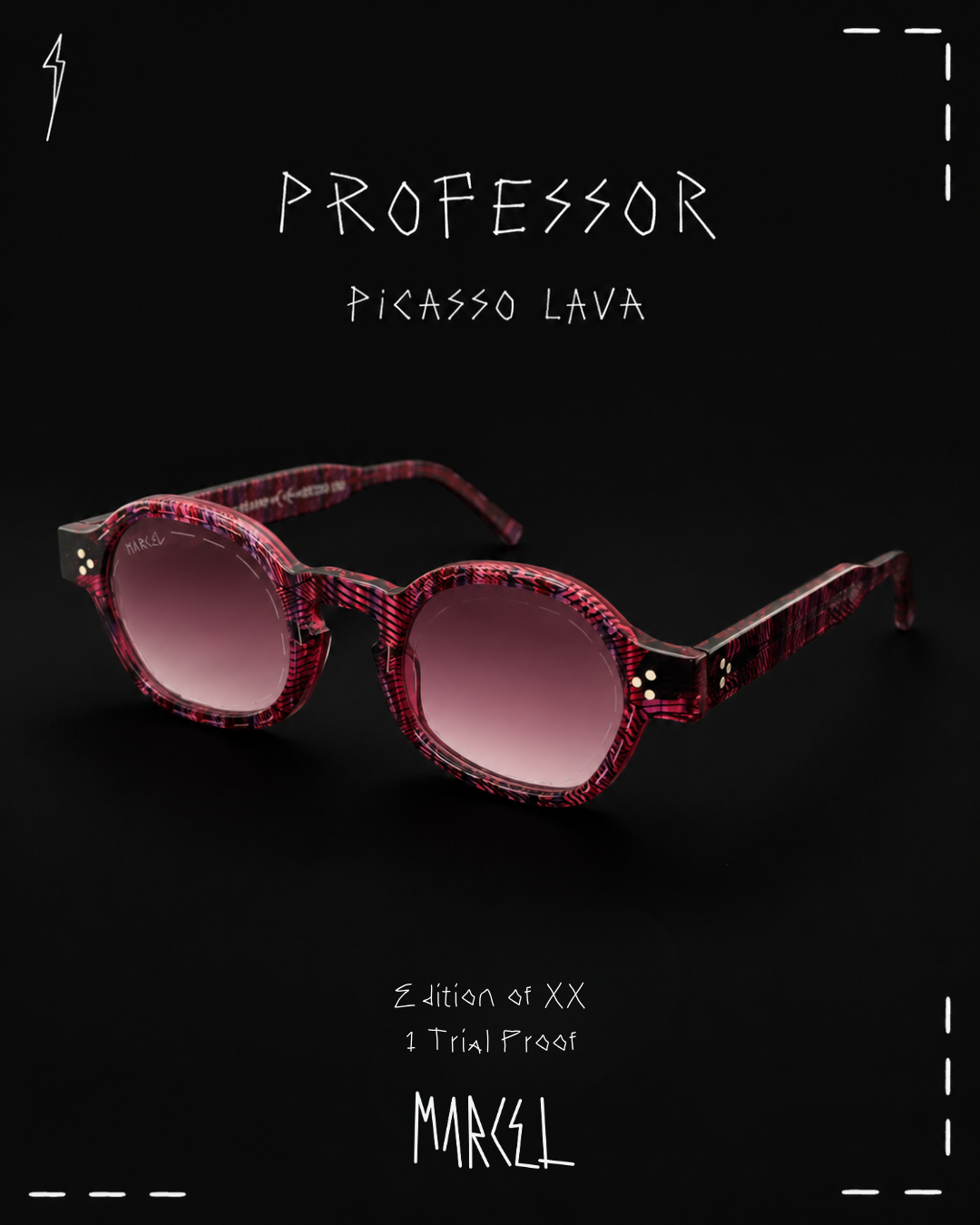 PROFESSOR PICASSO LAVA | UNIQUE WORK 1 OF 1