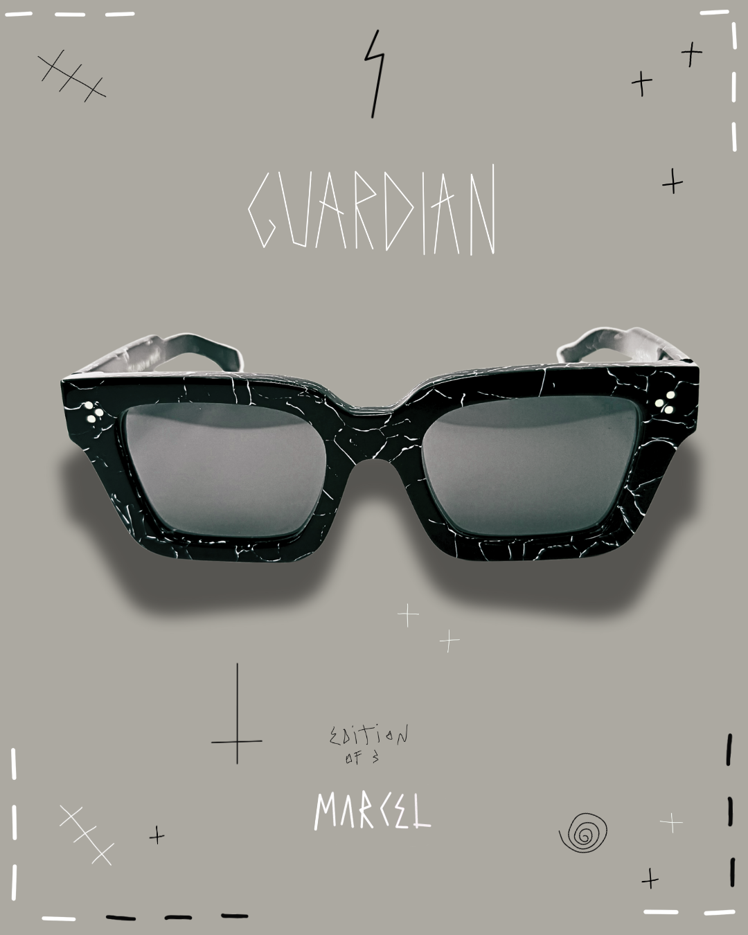 GUARDIAN NERO MARMO | Édition d’Artiste