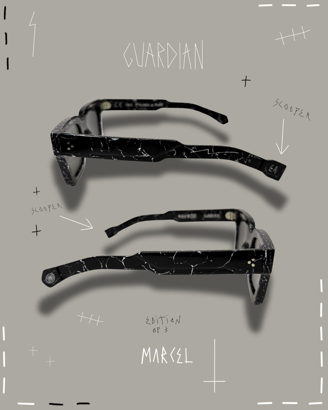 GUARDIAN NERO MARMO | Édition d’Artiste