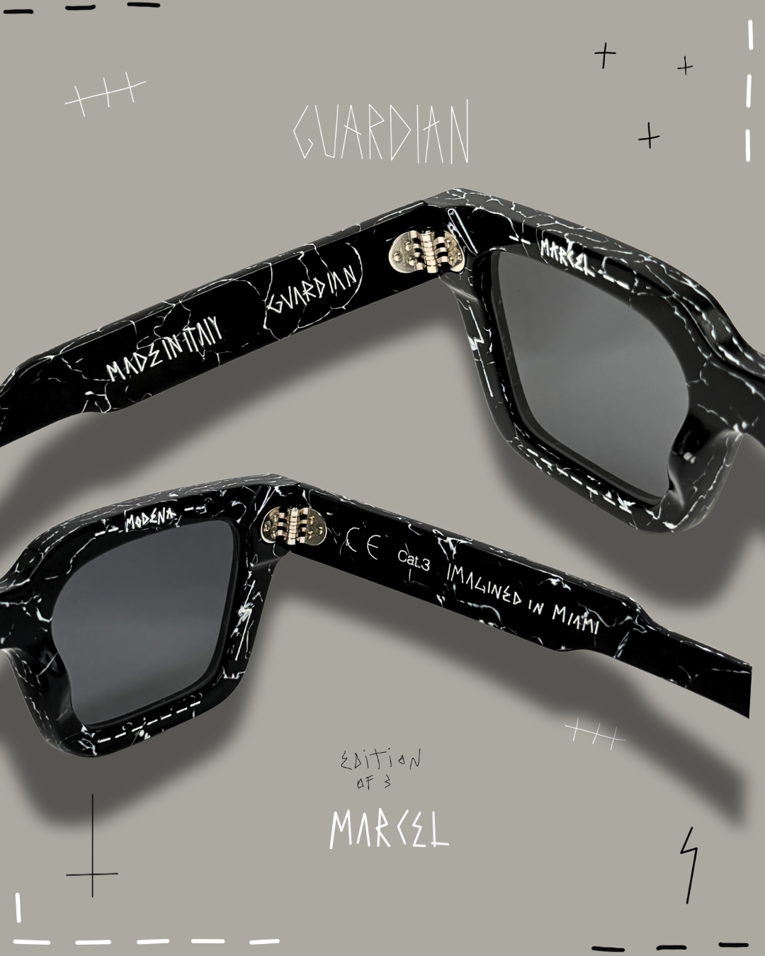 GUARDIAN NERO MARMO | Édition d’Artiste