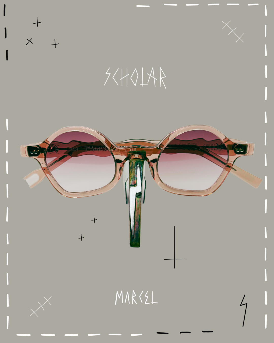 SCHOLAR CRISTALLO ROSATO | Édition d’Artiste