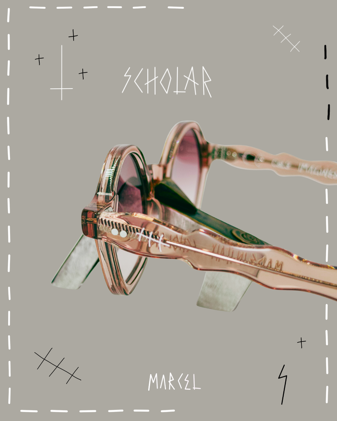 SCHOLAR CRISTALLO ROSATO | Édition d’Artiste