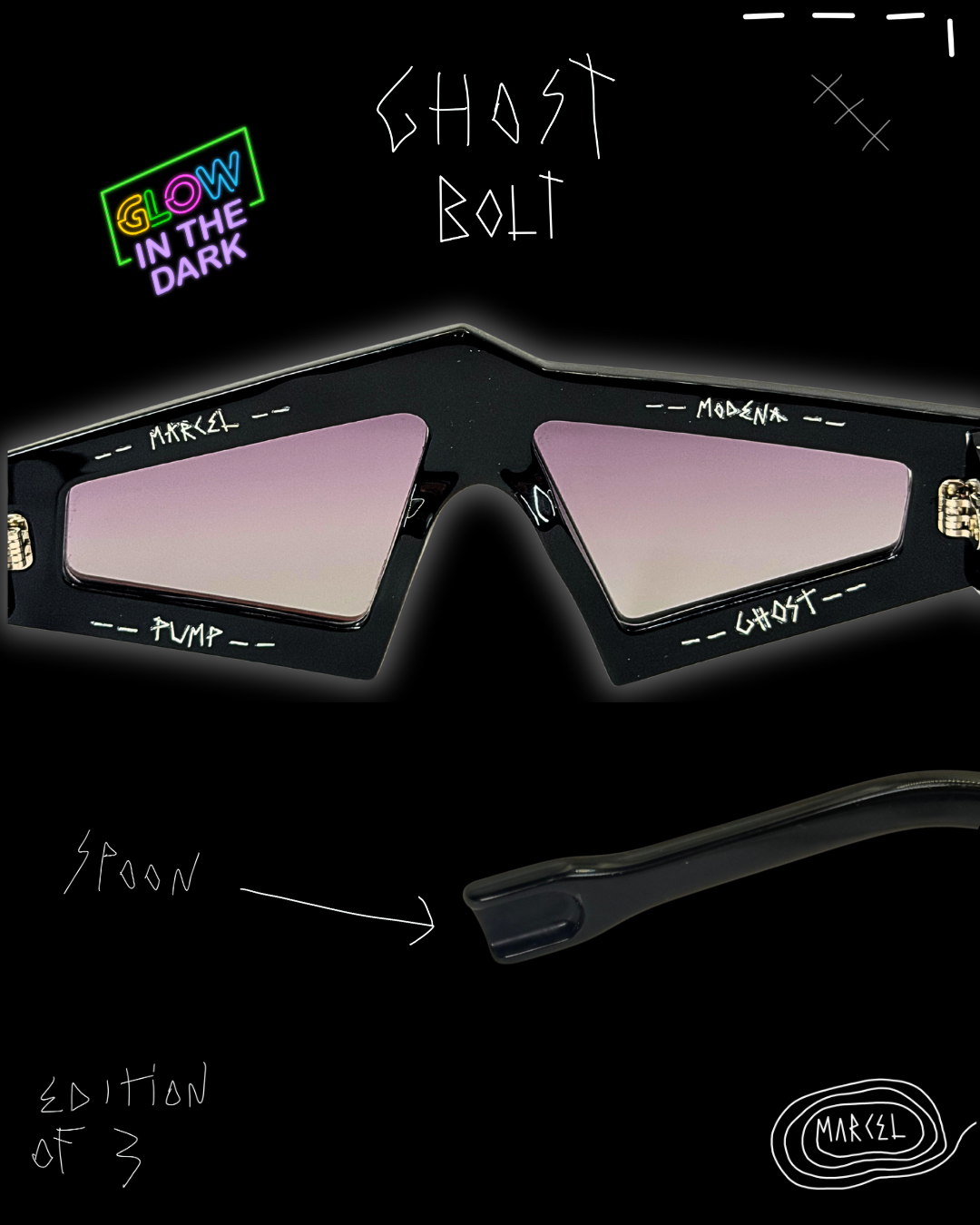 DARK GHOST GLOW BOLT V2