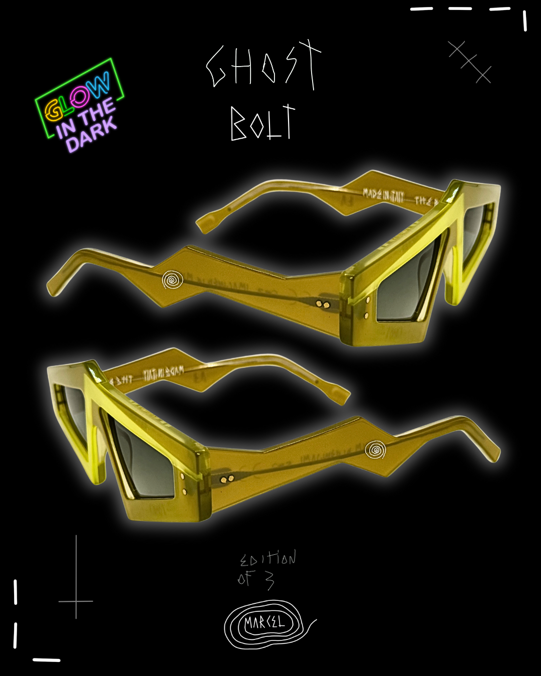 GREEN GLOW GHOST BOLT V2