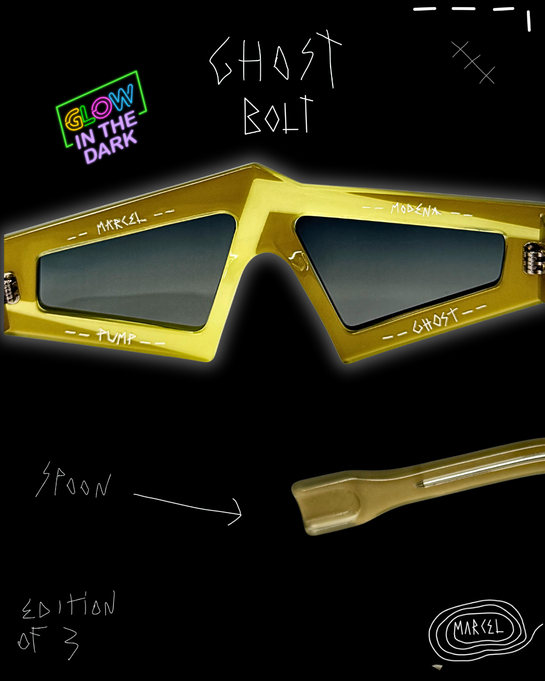 GREEN GLOW GHOST BOLT V2